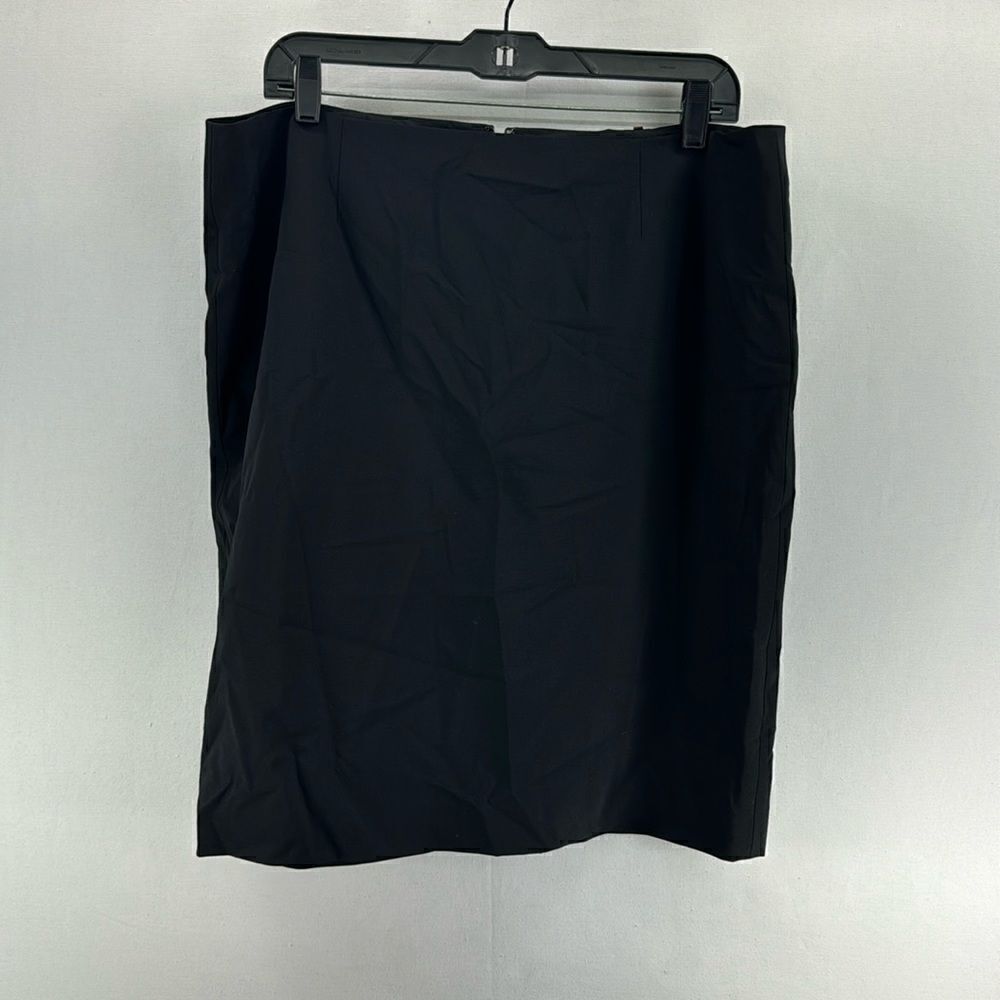 Elie Tahari Bennet Pencil Skirt- Black- Size 16- NWT